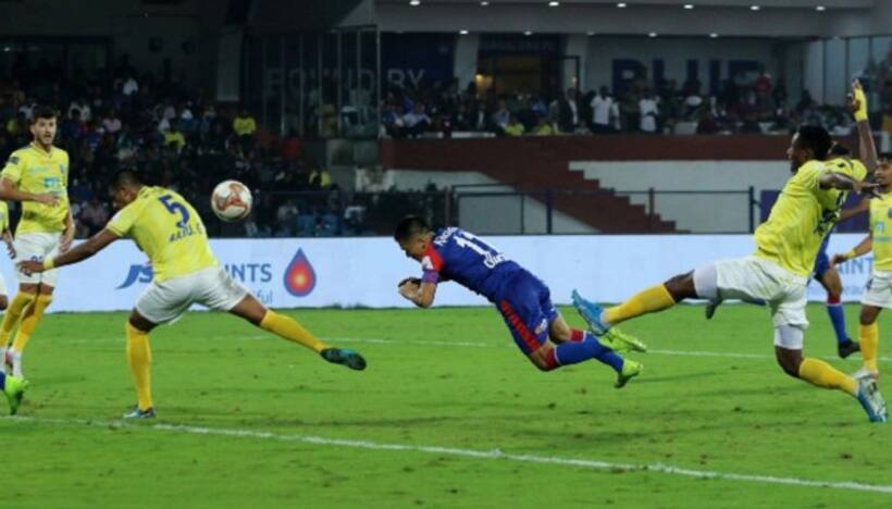 ISL: Sunil Chhetri scores as Bengaluru FC edge Kerala Blasters to remain unbeaten