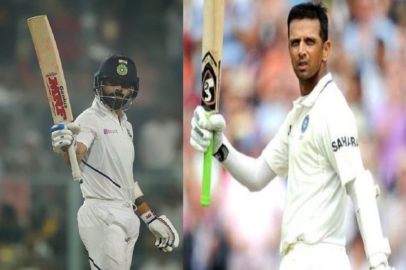 Rahul dravid become fist indian to hit century in pink ball test not virat kohli