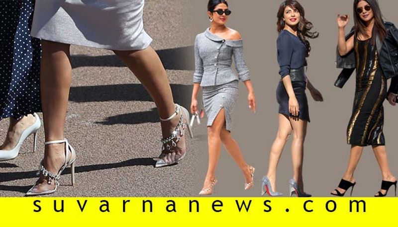 Bollywood actor Priyanka chopra craze for heels collection revealed