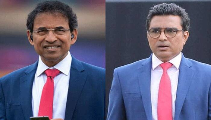 Former Cricketer Sanjay Manjrekar Rude Jibe at Harsha Bhogle Over Pink Ball Visibility