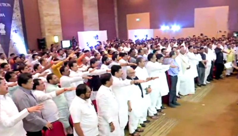 Shiv Sena Congress-NCP Meet In Five Star Hotel In Mumbai