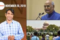 From nation celebrating Constitution Day to Maharashtra CM resignation, watch MyNation in 100 seconds