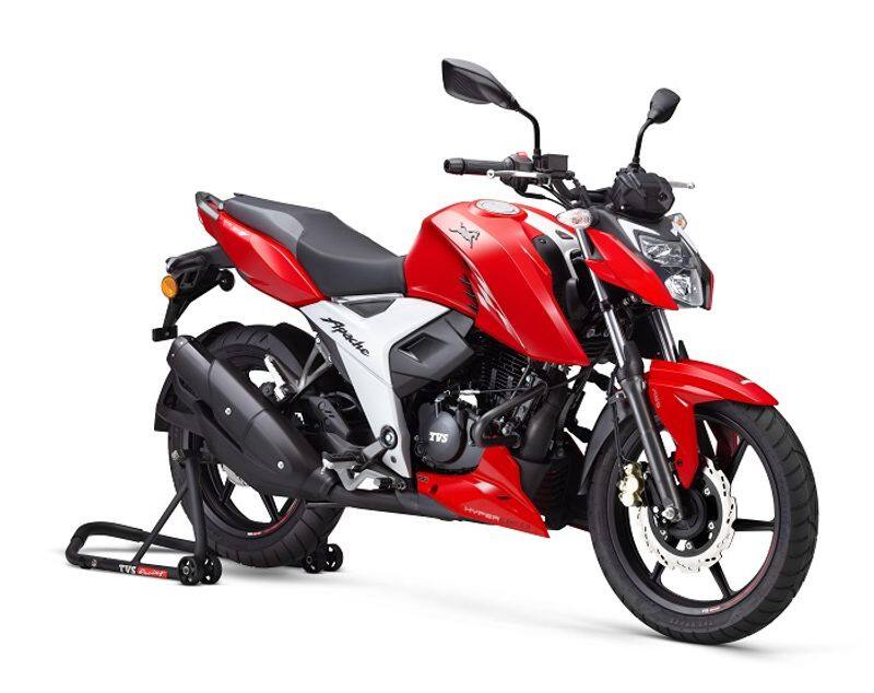 TVS Motor  launches  TVS Apache RTR 200 4V and  RTR 160 4V BS-VI motorcycles