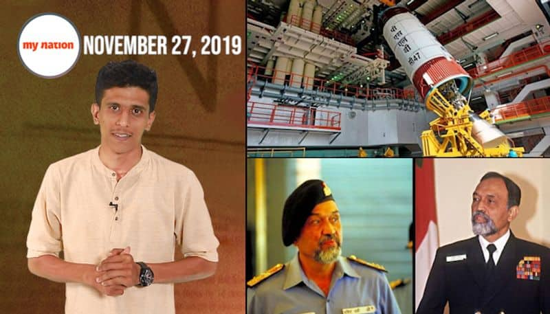 From PM Modi lauding ISRO to former Navy chief breathing his last, watch MyNation in 100 seconds