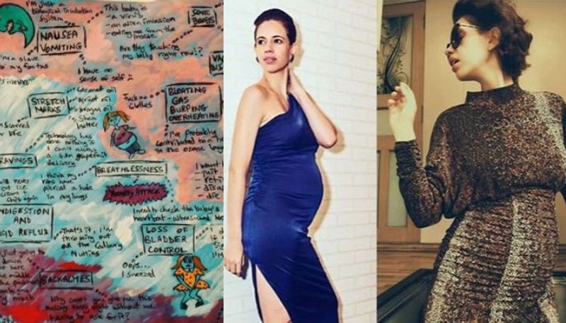 Pregnant Kalki Koechlin s Eight Months Pregnancy Journey