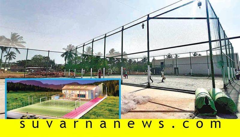 Multi sports arena to be inaugurated in Hubballi  on year end 2019