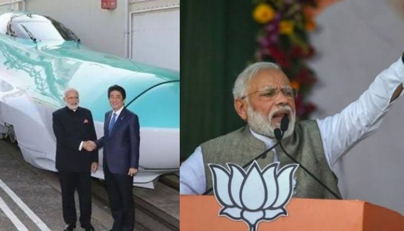 high speed rail project between Mumbai and ahmedabad