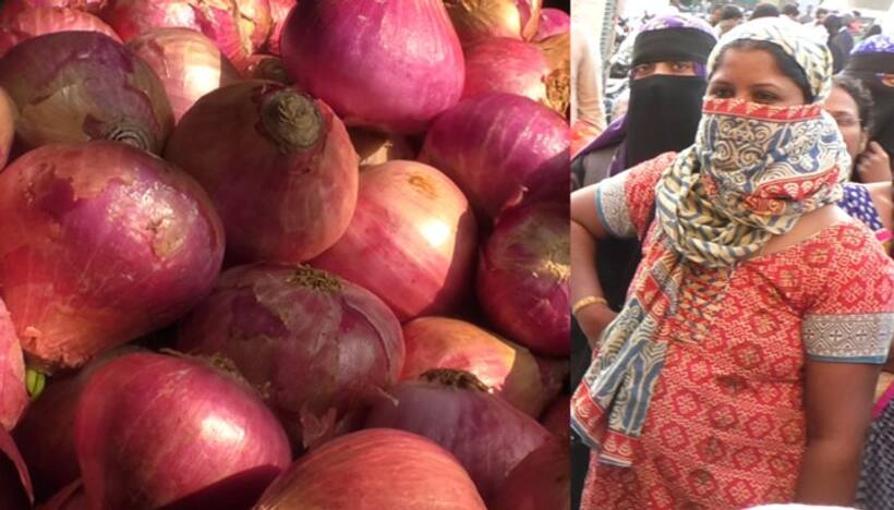 सोने चांदी से ज्यादा प्याज पर हाथ साफ कर रहे हैं चोर