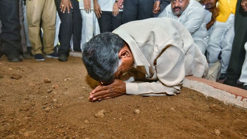 chandrababu naidu tweet on Amaravati farmers protest reached 500 days - bsb