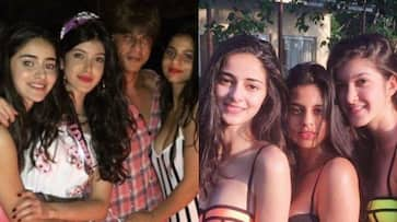 Ananya Panday sings praises of Shah Rukh Khan kids Aryan and Suhana Khan