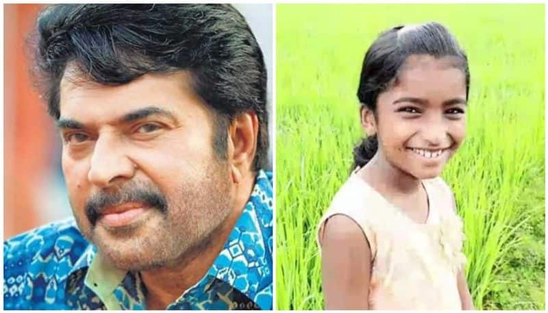 sister of Shahla's mother facebook post about facts of Mammootty's visits of shehla's home