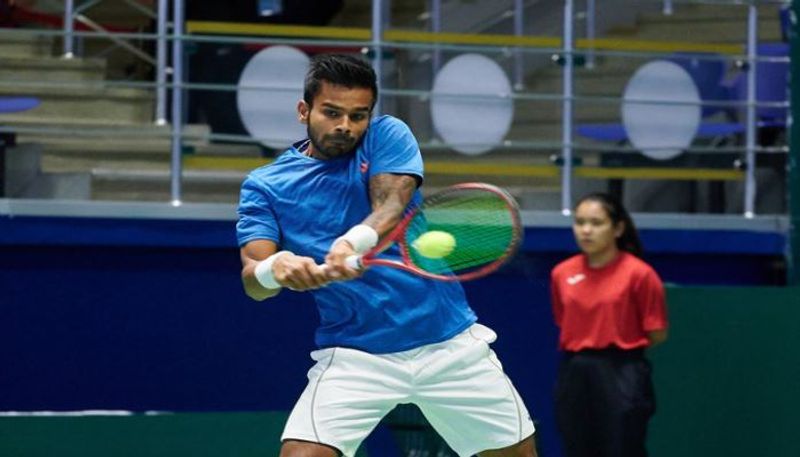 India smashes pakistan in the davis cup match..wimbledon star sumit nagal wreaks havoc