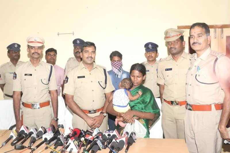 father kidnapped his son at guntur