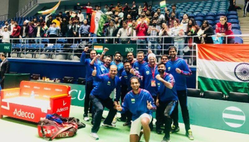 Davis Cup India annihilate Pakistan Leander Paes record