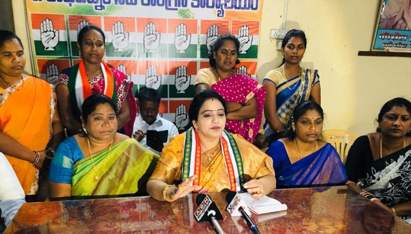 ap woman congress president ramani fires on state and central governmet