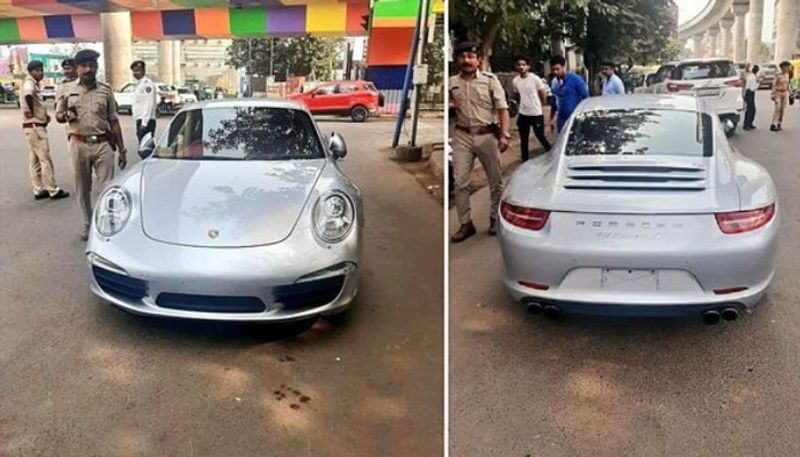 Porsche car owner pays 28 lakh penalty