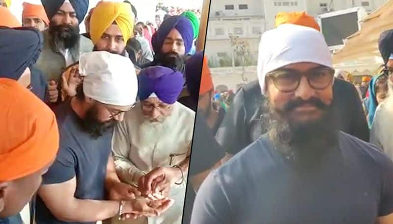 Bollywood star Aamir Khan visits Golden temple ahead of Laal Singh Chaddha release