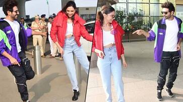 Here's what Deepika Padukone, Kartik Aaryan were doing at Mumbai Airport (Video)