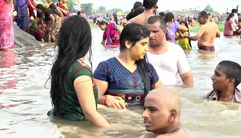 Devotees Rush in Dharmapuri Temple