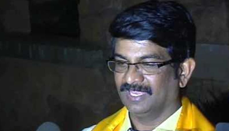 TDP MLC Manthena Satyanarayana raju  Reacts on Raghurama Krishnamraju Parliament issue