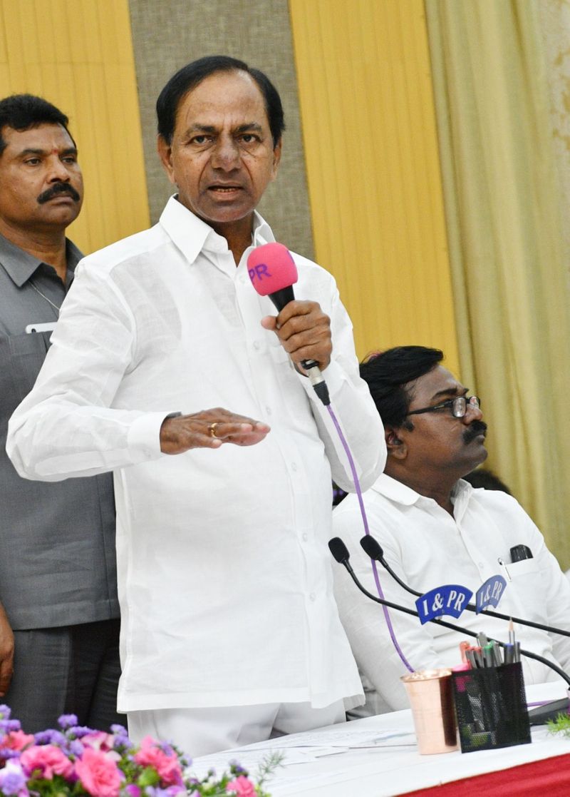 KCR drops new revenue law plan for civic polls