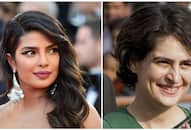 Congress leader forgets his party leaders; cheers for Priyanka Chopra instead of 'Priyanka Gandhi'