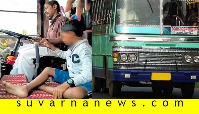 Bus driver licence suspended after he allowed passenger to shift gear in Kerala