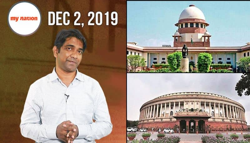 From outrage in Parliament over Hyderabad veterinarian's rape-murder to Ayodhya review petition in SC, watch MyNation in 100 seconds