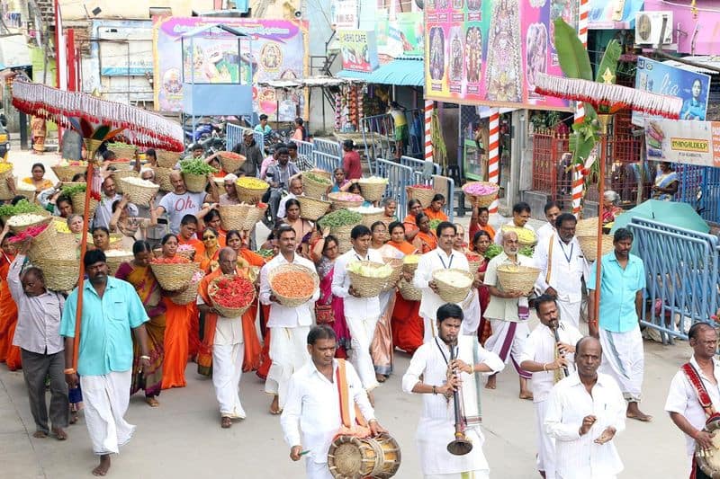 sri padmavathi ammavari pushpa yagam at tirupathi