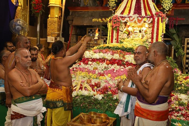 sri padmavathi ammavari pushpa yagam at tirupathi