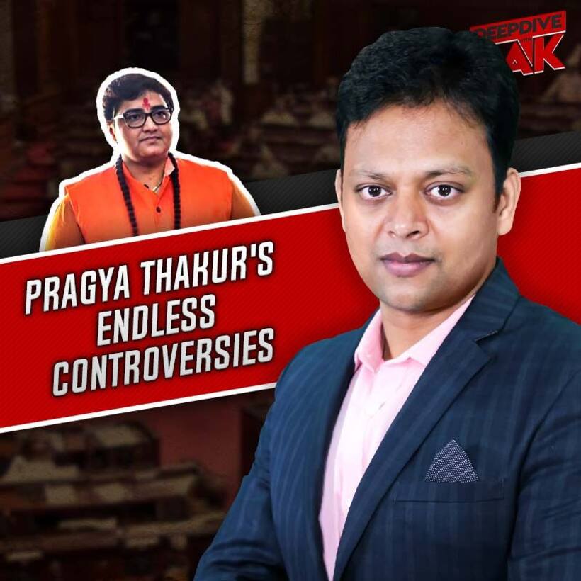 विवाद जो पीछा नहीं छोड़ते हैं साध्वी के
