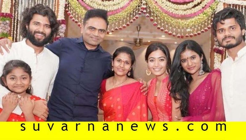 Rashmika Mandanna attend Vijay Deverakonda housewarming ceremony