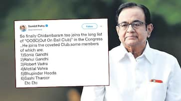 Chidambaram joins Congress long list of Out on bail club