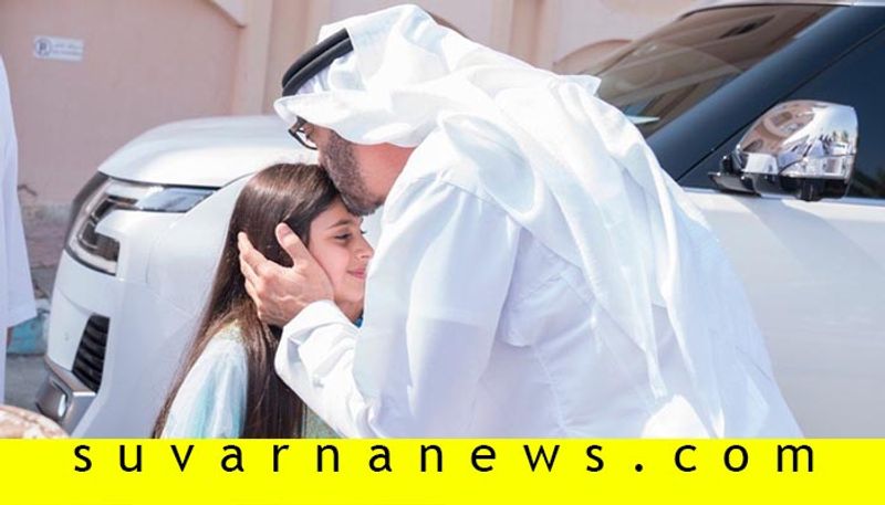 Abu Dhabi Crown Prince Visits Girl Who Could Not Shake His Hand During Function