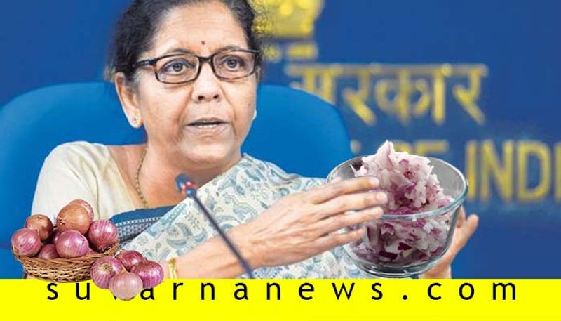 Nirmala Sitharaman Controversial Statement Over Onion Price