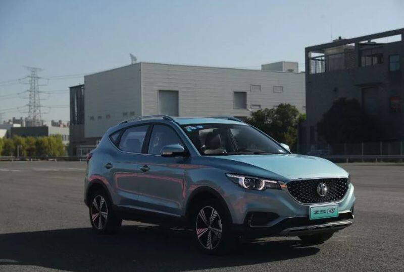 mg motors launches electric internet suv zs ev in india