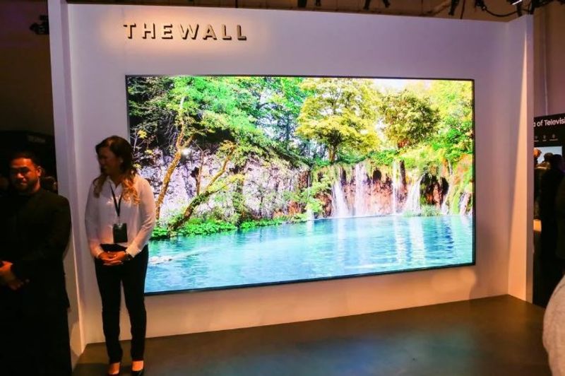 samsung launches the wall micro led tv in india