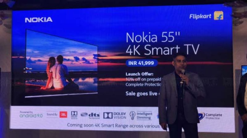 nokia smart tv with soundby jbl launched by flipkart