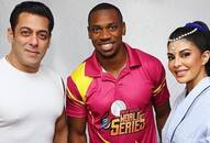 Jamaican sprint star Yohan Blake meets Bollywood stars Salman Khan, Jacqueline Fernandez