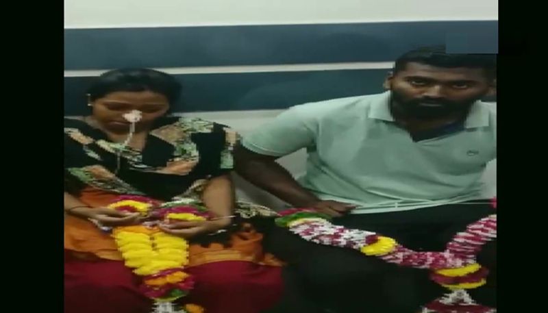 man was forced to marry his girlfriend at a hospital in Maharashtra allegedly refused to marry her