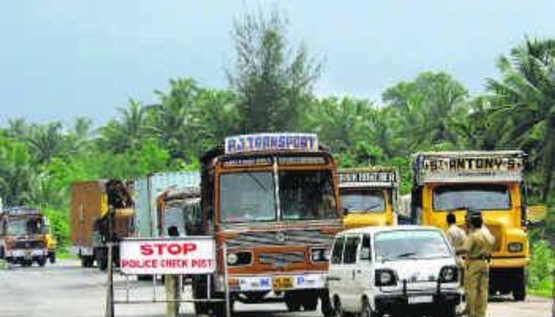 Inter District Border Closed in Koppal Due to Lockdown grg