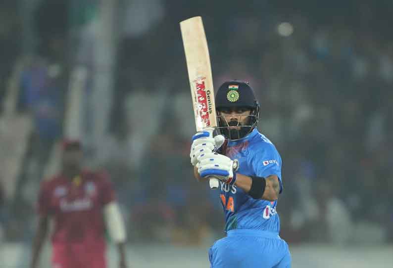 Virat Kohli beats Rohit Sharma to claim the top spot in T20