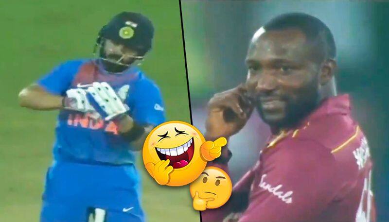 Virat Kohli doesn't forget, gives Kesrick Williams taste of his own medicine