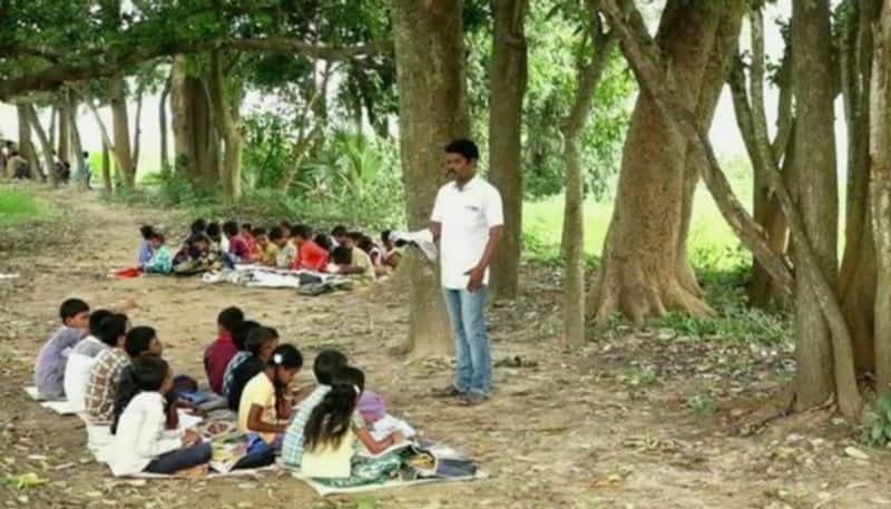 Did Not Build School Building in Karatagi in Koppal District