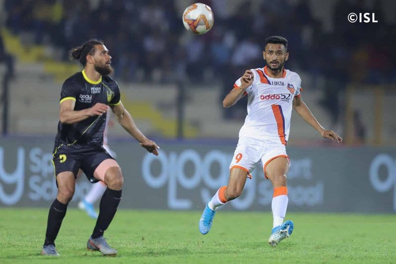 Goa FC beat Hyderabad fc by 1-0 goals in isl  league