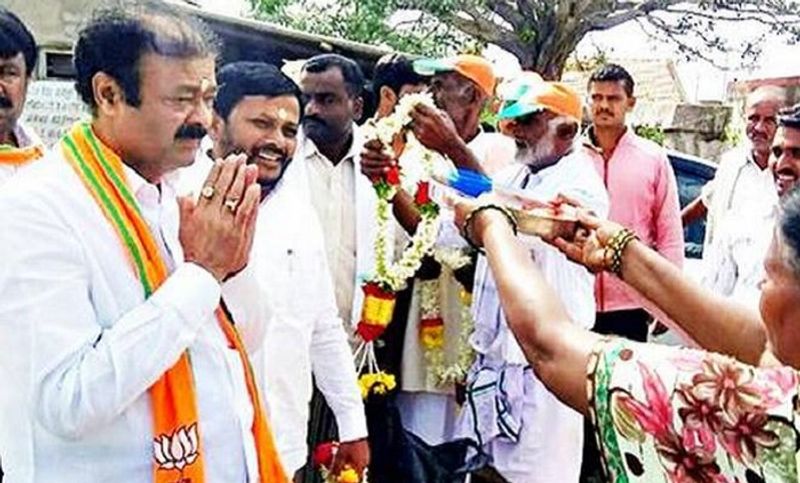 narayan gowda hat trick victory kb chandrashekar hat trick defeat in mandya