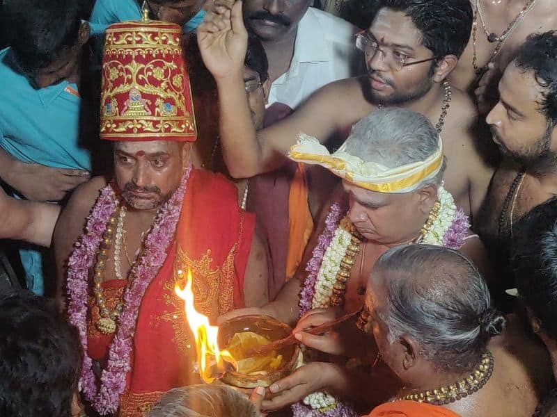 barani deepam lightned in thiruvannamalai