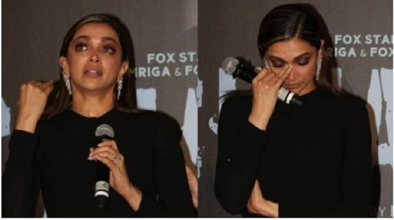 Deepika Padukone breaks down talking about Laxmi Agarwal at Chhapaak trailer launch