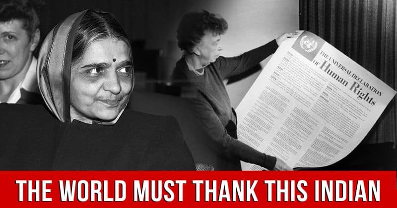 How This Indian's Small Change Transformed UN's Declaration of Human Rights