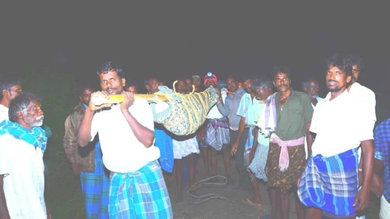 village in thirupathur without road facilities